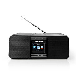 Radio Internet Bluetooth Wi-Fi FM, DAB+ Multifonction Conception de Table, Smartphone Tablette, Ecran Couleur, AirMusic, Usb pas cher