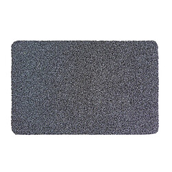 Pegane Tapis gratte-pieds grattant " Téresa graphite" en polypropylène - Largeur 50 x Longueur 80 cm