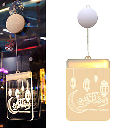 Eid Ramadan Lampe Suspendue Lampe De Nuit LED Party Home Decor Islam Style 3 pas cher