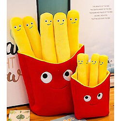 Universal 50 cm Carton Cartoon Oreiller de la peluche Food Food Food Farmed Toy Snack Fries Gift (Rouge) pas cher