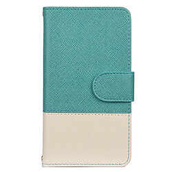 Wewoo Coque Étui en cuir à rabat de couleur pour épissure horizontale iPhone 11 Pro avec support cadre photo emplacements carte et portefeuille vert