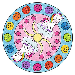 Avis Ravensburger Mandala Designer Mini Licorne