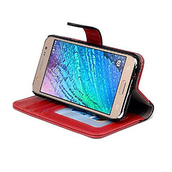 Acheter Cadorabo Coque Samsung Galaxy J5 2015 Etui en Rouge