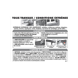 SADER Tube Colle Fixation Tous Travaux Invisible - 50g