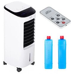 Refroidisseur d'air 6 L, Air Cooler, Humidificateur, Purificateur, Télécommande, 350, Blanc, Adler, AD 7922 pas cher