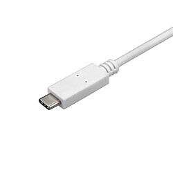 StarTech.com Câble adaptateur USB-C vers DisplayPort 4K 60 Hz de 3 m - Blanc