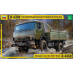 Zvezda Maquette Camion Russian 2-axle Military Truck K-4350