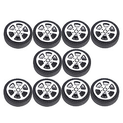 Acheter 30pcs / Pack Dur 30mm RC Roue De Voiture Pneus Pneus Accessoires De Remplacement De Pièces