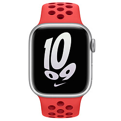 Avis Nike Sport Band pour l'Apple Watch Series 1-9 / SE - 38/40/41 mm / Series 10 - 42 mm - Bright Crimson / Gym Red