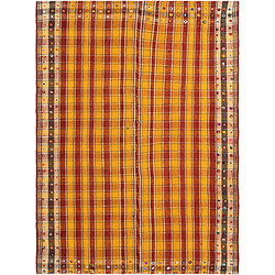 Vidal Tapis de laine 217x163 orange Jajim