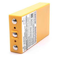 vhbw NiMH batterie 2000mAh (7.2V) jaune pour télécommande Remote Control Itowa Boggy, Combi Caja Spohn