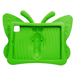 Coque en TPU style papillon EVA antichoc avec béquille vert pour votre Apple iPad Air (2020)/iPad Pro 11 pouces (2020)/iPad Air 4