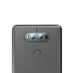 Wewoo Film de verre trempé pour objectif caméra arrière 0.2mm 9H 2.5D pour LG V20