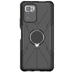 Coque en TPU anti-chute avec béquille pour votre Xiaomi Redmi Note 10 Pro 5G/Poco X3 GT - noir