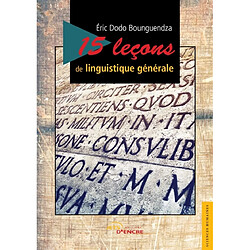 15 leçons de linguistique générale - Occasion