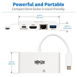 Tripp Lite U444-06N-H4GU-C video cable adapter pas cher