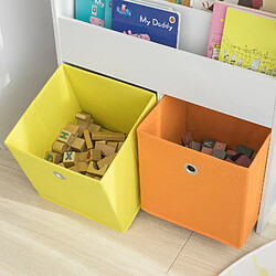 Acheter SoBuy KMB27-W Bibliothèque Meuble de Rangement pour Livres et Jouets Étagère pour Enfants