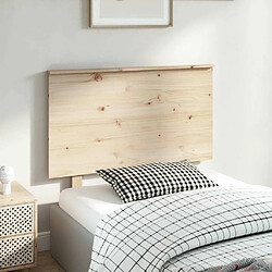 Acheter Maison Chic Tête de lit moderne pour chambre - Décoration de lit 104x6x82,5 cm Bois massif de pin -MN75518