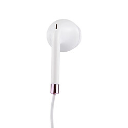 Acheter Wewoo Écouteurs Violet pour iPhone, Galaxy, Huawei, Xiaomi, LG, HTC et autres smartphone intra-auriculaires Body 3,5 mm avec contrôle de ligne ampli Mic,