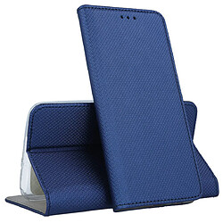 Htdmobiles Housse pour Realme C55 - etui coque pochette portefeuille + film ecran - BLEU MAGNET