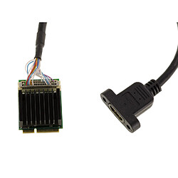 Avis Kalea-Informatique Carte Graphique HDMI 1080p sur port mPCIe Mini PCIe Full size Chipset Silicon Motion SM750