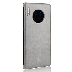 Avis Wewoo Coque Rigide Pour Huawei Mate 30 Pro Shockproof Litchi PC + PU Case Gris