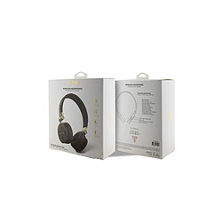 Avis Guess Maroquinerie Guess Casque Audio Bluetooth 5.3 Compatible Siri Certifié IPX4 Motif 4G Marron