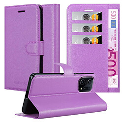 Cadorabo Coque Oppo FIND X5 Etui en Violet