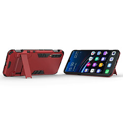 Wewoo Coque Souple TPU antichoc pour Vivo V15 Pro avec support Rouge pas cher