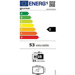 TV intelligente Grunkel 5022GOO 50" LED