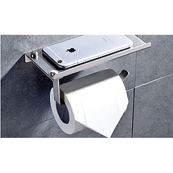 Universal Porte-papier toilette polyvalent Porte-papier inox pour salle de bains Livraison gratuite | Porte-papiers inox | Porte-rouleaux de papier toilette (argent) pas cher