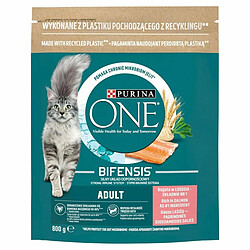 Aliments pour chat Purina One Bifensis Adult Adulte Saumon 800 g