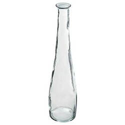 Vase en Verre Recyclé Long 80cm Transparent