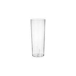 STARPAK Verre à cocktail en plastique PS, 0,3 l, transparent ()