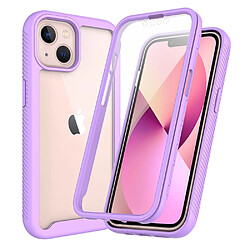 Coque en TPU antichoc violet pour votre Apple iPhone 13 6.1 pouces