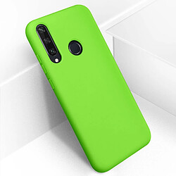 Avizar Coque Huawei Y6p Silicone Semi-rigide Finition Soft Touch Vert