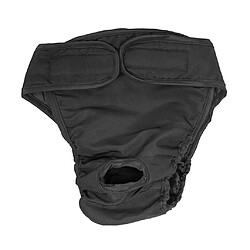 Avis 2 Pcs Culottes Hygiéniques de Chien en Coton Lavables Réutilisables Pantalon de Chiot