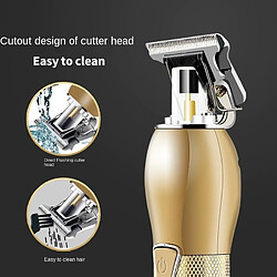 Avis Universal Gold Electric USB Rechargeable Barrette Coiffure Salon Huile Tête Gravure Homme Rasoir Taille Ciseaux |