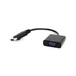 Gembird A-DPM-VGAF-02 adaptateur et connecteur de câbles Displayport VGA Noir