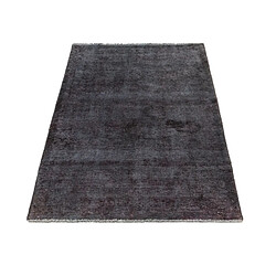 Vidal Tapis de couloir en laine 128x72 gris Vintage Royal pas cher