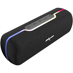 Universal Bluetooth 5.0 haut-parleurs HIFI STEREO STEREO SUNWOOFER CARTE TF Carte TF 1800MAH Portable portable sans fil étanche avec micro | Haut-parleurs portables (noir)