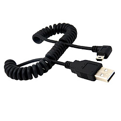 2x USB Câble Mâle à Ressort Adaptateur Accessoires MP3 Appareil photo Numerique Disque Dur