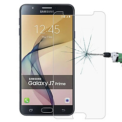 Wewoo Verre trempé pour Samsung Galaxy J7 Prime 0.26mm 9H Surface Dureté 2.5D Antidéflagrant En Film D'écran