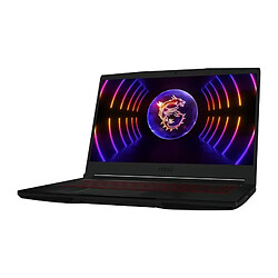 PC Portable Gaming - MSI GF63 Thin 12UC-884XFR - 15,6 FHD 144Hz - Core i5 12450H -RAM 8 Go -512 Go SSD -RTX 3050 MaxQ -Sans wind - Sans système d'exploitation - Reconditionné