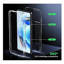 Avis Htdmobiles Coque pour Xiaomi Redmi Note 13 5G - housse etui silicone gel fine 360 integrale (avant et arriere) + film ecran - TRANSPARENT