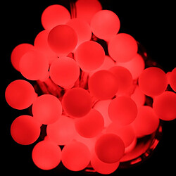 Wewoo Guirlande rouge 4m 3W 40 LEDs 3 x piles AA alimenté chaîne décoration lumière avec 3 modes, DC 4.5V pas cher