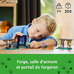 Avis 21252 L armurerie LEGO® Minecraft