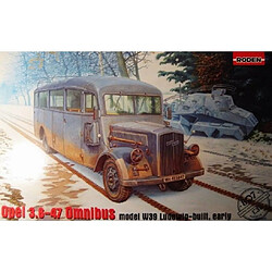 Roden Maquette Camion Opel 3.6-47 Omnibus Model W39 Ludewig-built Early