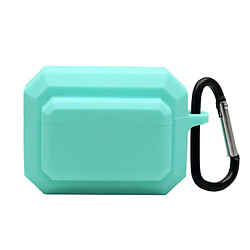 Coque en silicone mousqueton anti-perte, vert menthe pour votre AirPods Pro