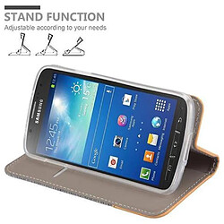 Cadorabo Coque Samsung Galaxy S4 ACTIVE Etui en Gris pas cher